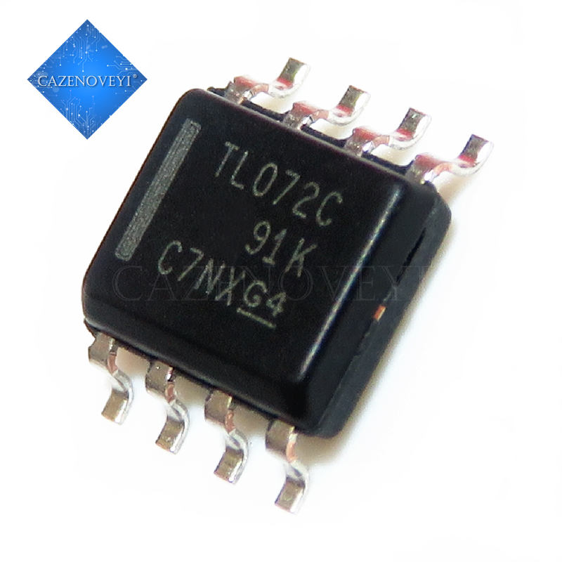 10pcs Ic Tl072Cdr Tl072Idr Sop8 Tl072C Sop Tl072 Smd 072cdr Sop-8 Tl072Cdt Tl072C