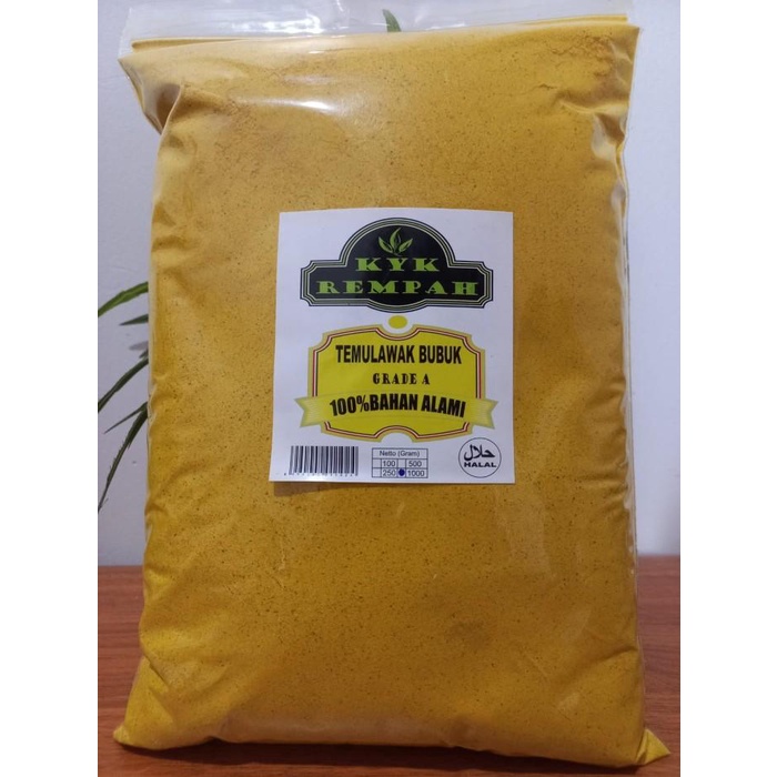 

(Bakulan) Temulawak Bubuk/100% Murni Tanpa Campuran