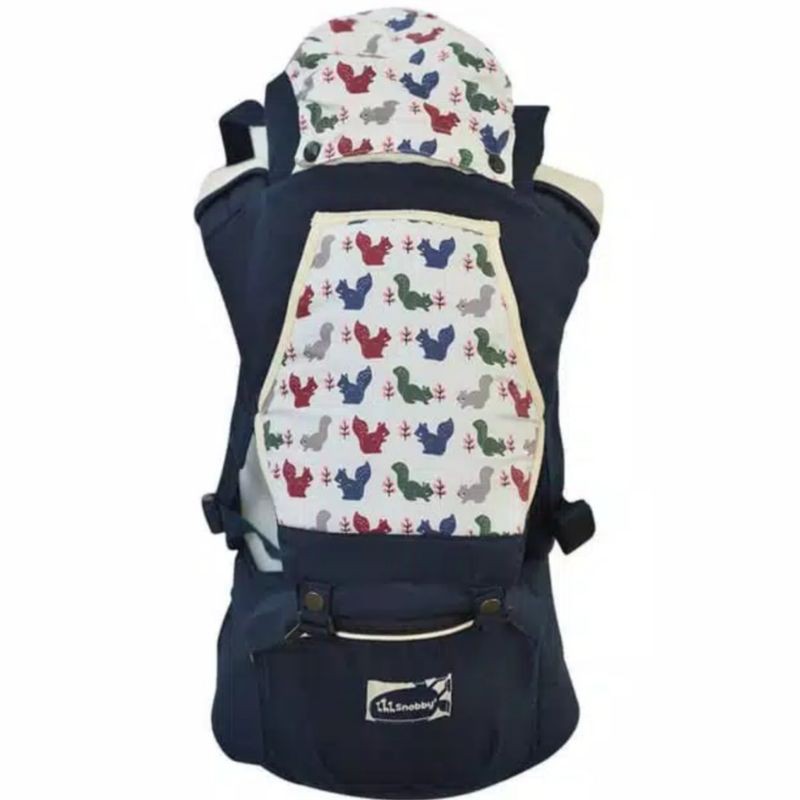 Gendongan Bayi Hipseat Saku Motif Squirrel Series - TPG 5643