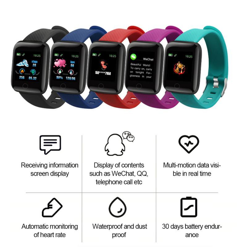 Smartwatch Sport Tracker Bluetooth Heart Rate / Smart Watch / Sport Watch / Jam Kesehatan / Jam Pria