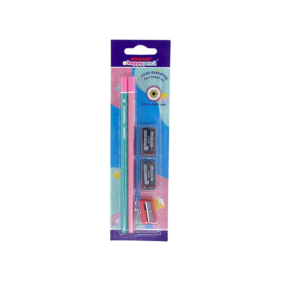 

STANDARD PASCOLA BLISTER HAPPY JUNIOR PENCIL (GBTS)