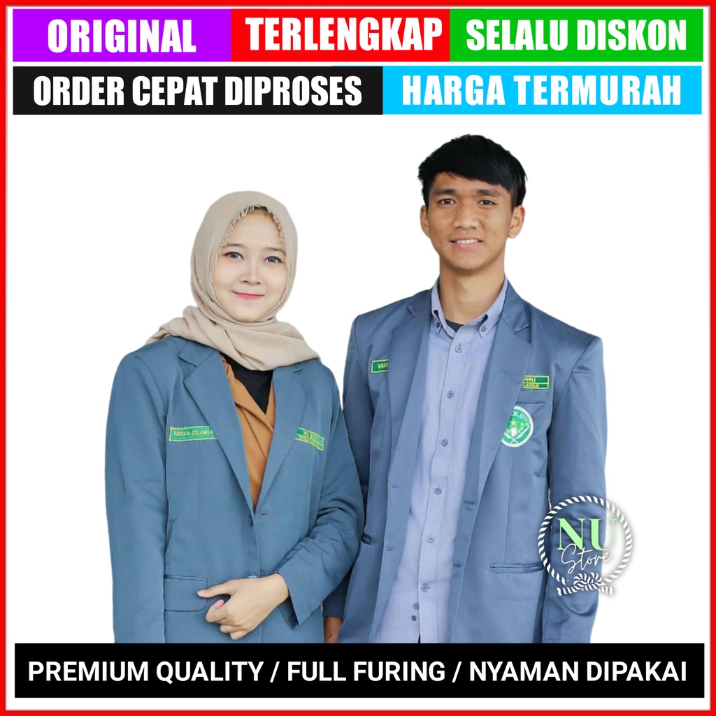 Jas IPNU IPPNU / Jas IPPNU Bordir Nama Bordir Logo / Jas IPPNU Bordir Nama Bordir Logo Dan Nama / Ja