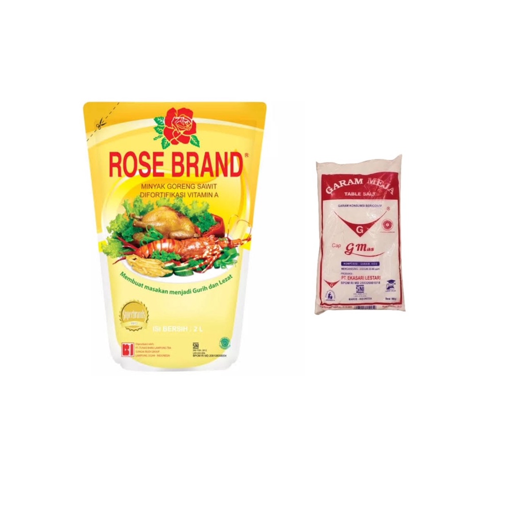 

Paket Minyak Rose Brand 2 L