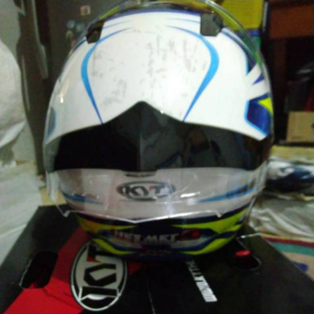 Spoiler KYT NFR / Spoiler Helm KYT NFR Dark Smoke