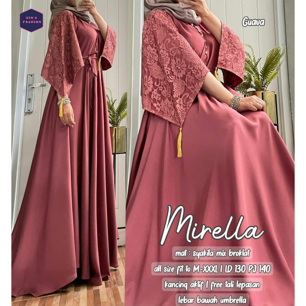 (Jumbo)Baju Gamis Wanita Muslim Terbaru 2023 Motif Batik Model Payung Busui Friendly S13