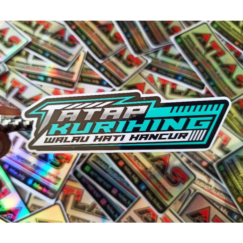 STIKER TATAP KURIHING