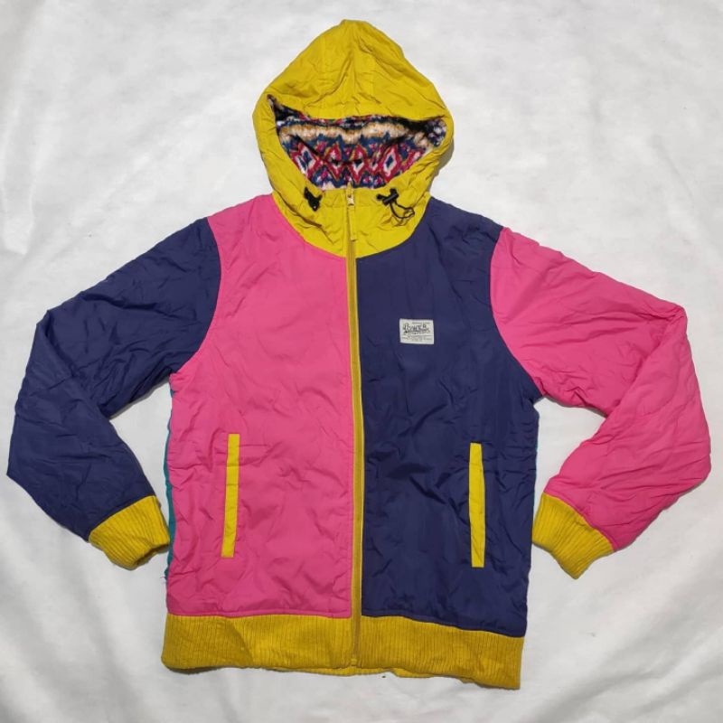 •Jacket unisex 2 sisi power to the people mix culture•