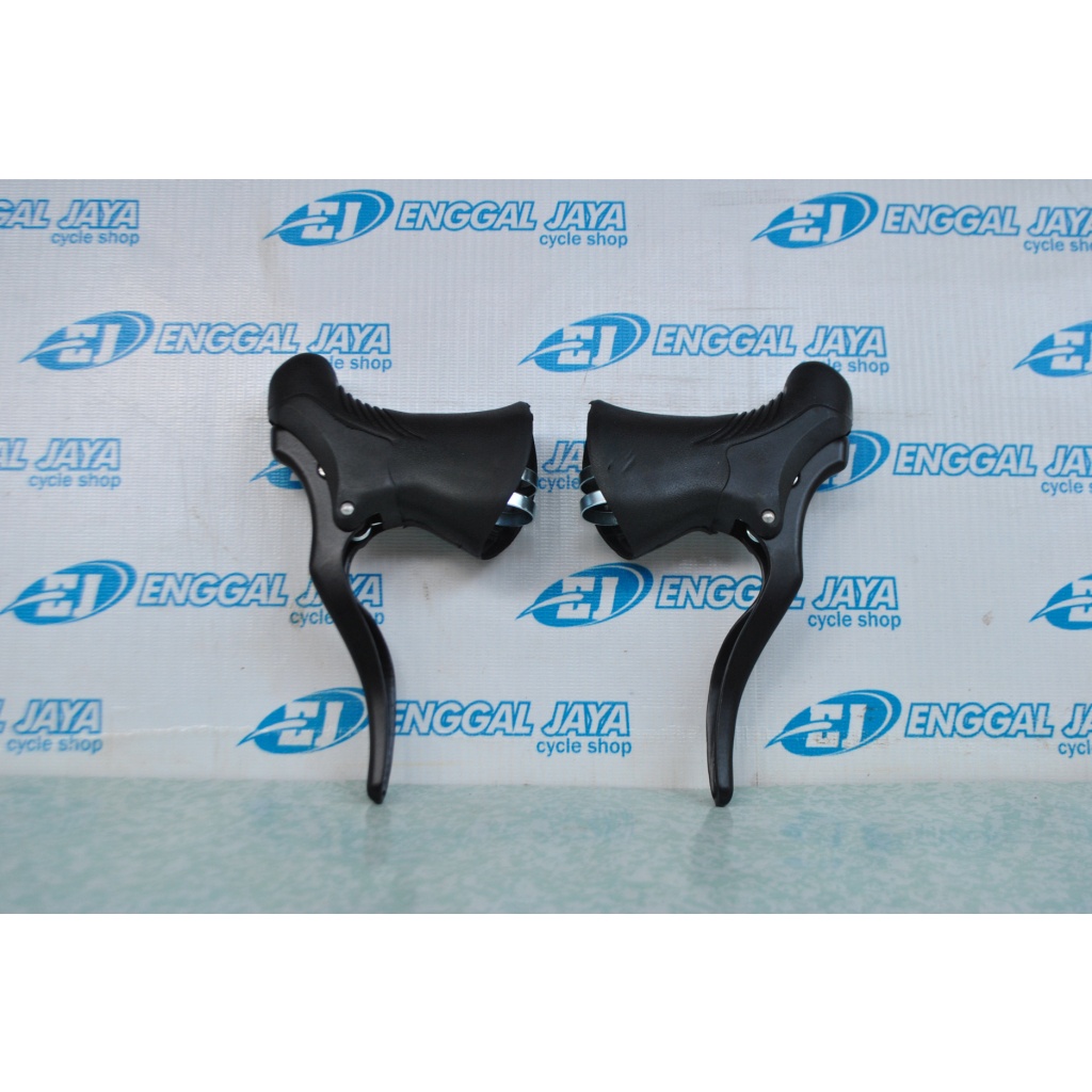 Sepasang Handle Rem Sepeda Balap Roadbike Alloy - Brake Lever Tuas Rem Sepeda Balap Drop Bar Stang S