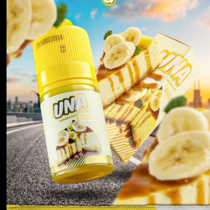 IDJ UNA BANANA CHEESECAKE SALT 12MG 25MG 30ML