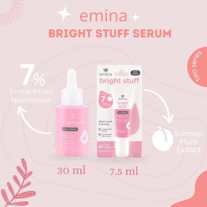 Emina Bright Stuff Serum - Emina Serum Pencerah