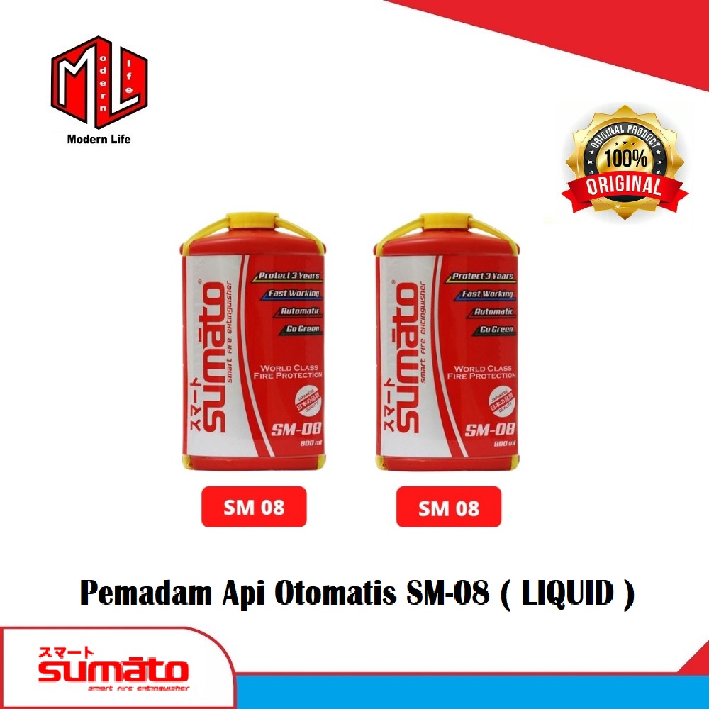 SUMATO SM-08 ORIGINAL ALAT PEMADAM API OTOMATIS APAR LIQUID API SM08