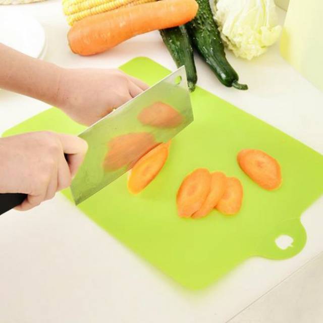 Talenan Plastik Lentur Alas Potong Telenan Chopping Cutting Board