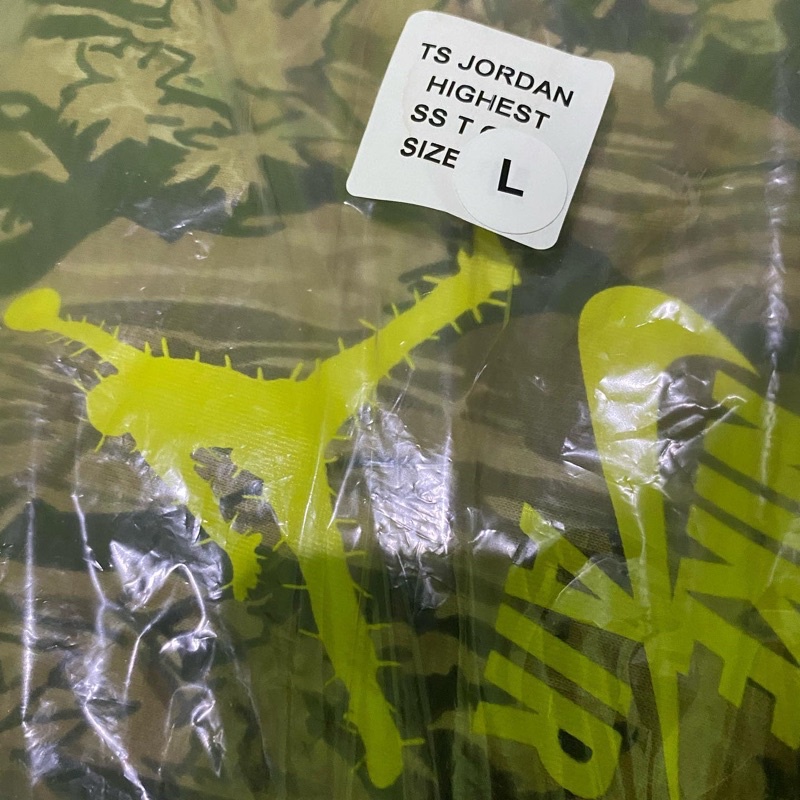 TRAVIS SCOTT JORDAN CACTUS JACK HIGHEST CAMP T-SHIRT ORIGINAL