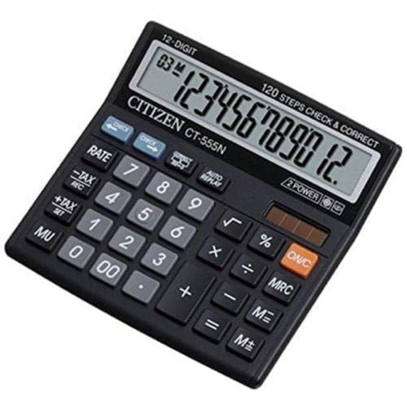 

0Kalkulator Besar Dagang Citizen CT-555N / CT 555 C / Tax Calculator / Mark Up Calculation
