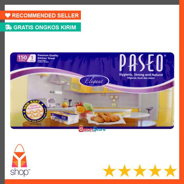POPULER  Paseo Elegant Tissue/Tisu Dapur 150 Sheets