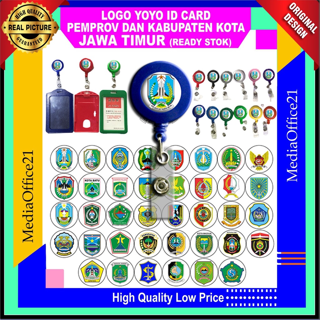 

READY STOK LOGO YOYO PEMPROV - PEMKAB JAWA TIMUR