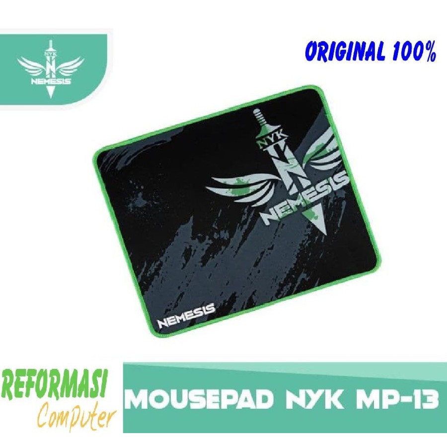 MOUSEPAD GAMING NYK STANDAR PINGGIR JAHIT RUBBER - MPN13