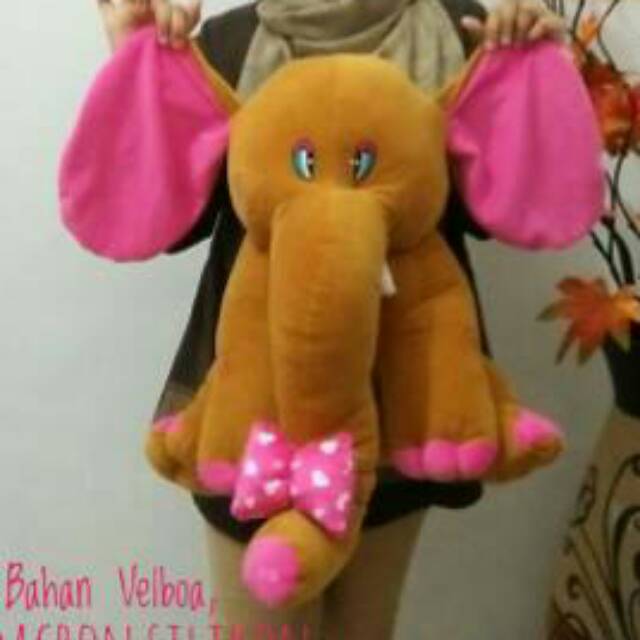 BONEKA GAJAH JUMBO