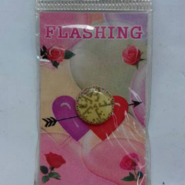 Stiker lampu kerlap-kerlip atau lampu sinyal untuk hp jadul 140