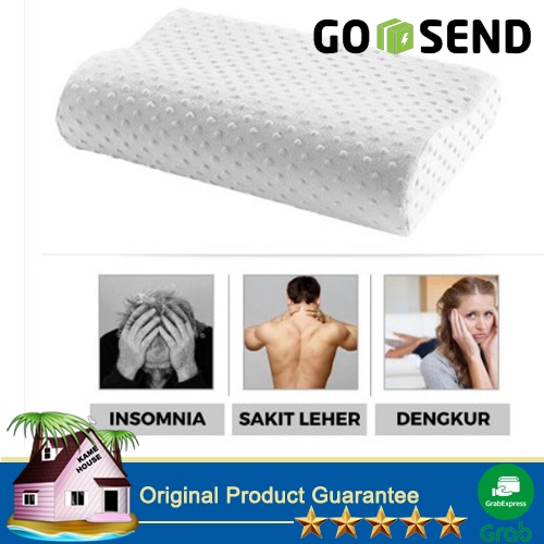 Bantal Tidur Kesehatan | Bantal Memory Foam | Pillow Cervical Neck | Bantal terapi leher | Bantal an