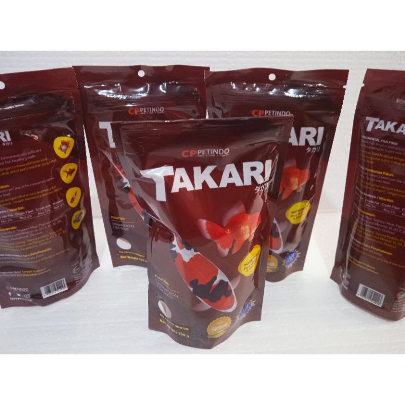 TAKARI RED &amp; MIX BLUE FLOATING/PELET IKAN BERVITAMIN 100gr