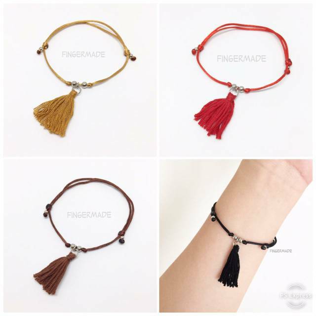 FINGERMADE GELANG TASSEL