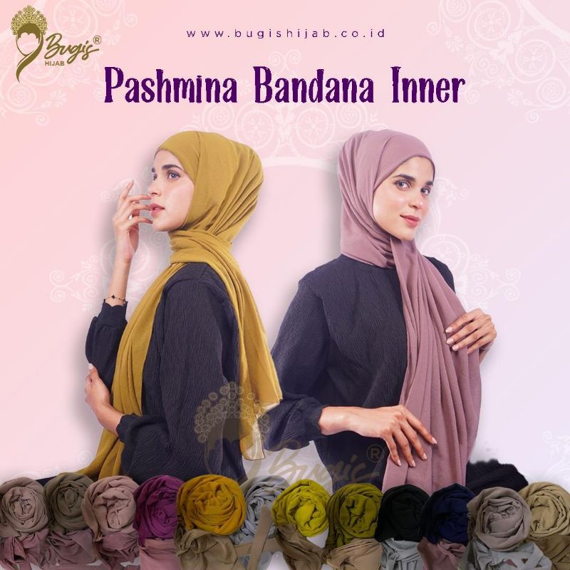 pashmina banda inner by Bugis hijab