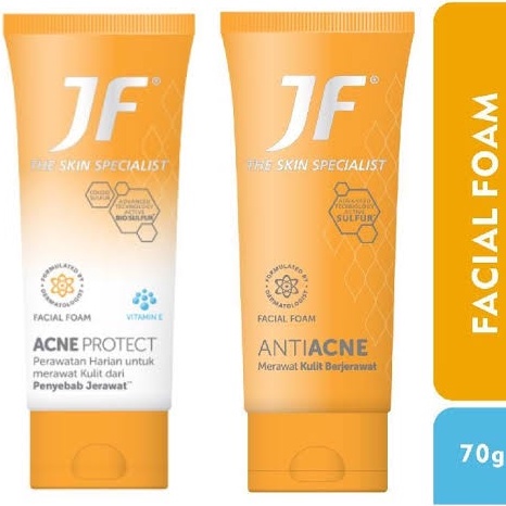 JF Sulfur Anti Acne Facial Foam 70g