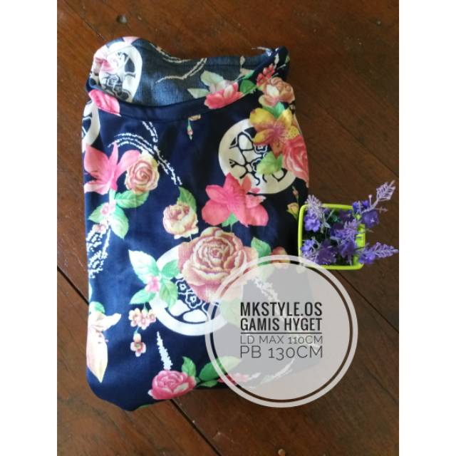 Gamis murah gamis hyget motif bunga