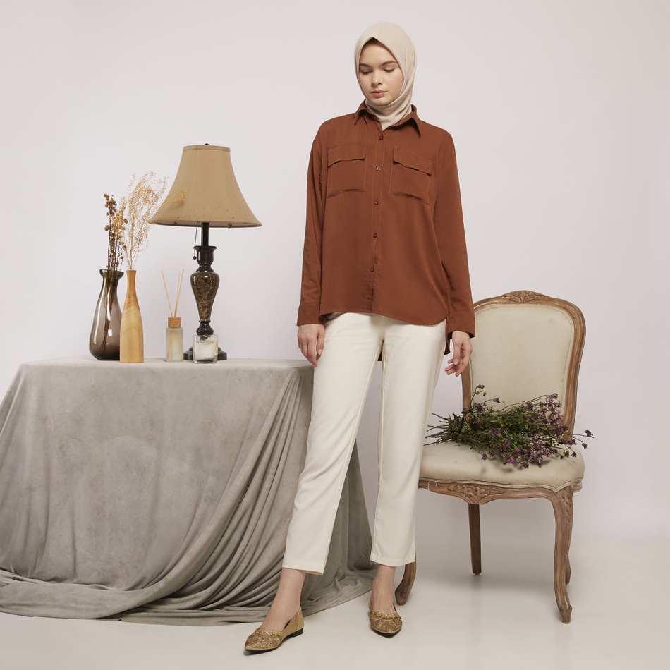 Bozka flat shoes ellegant comfort Auristela AHPS-1-1