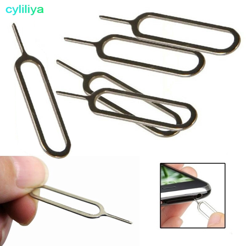 10Pcs/LOT Sim Card Tray Remover Eject Ejector Pin Key Tool