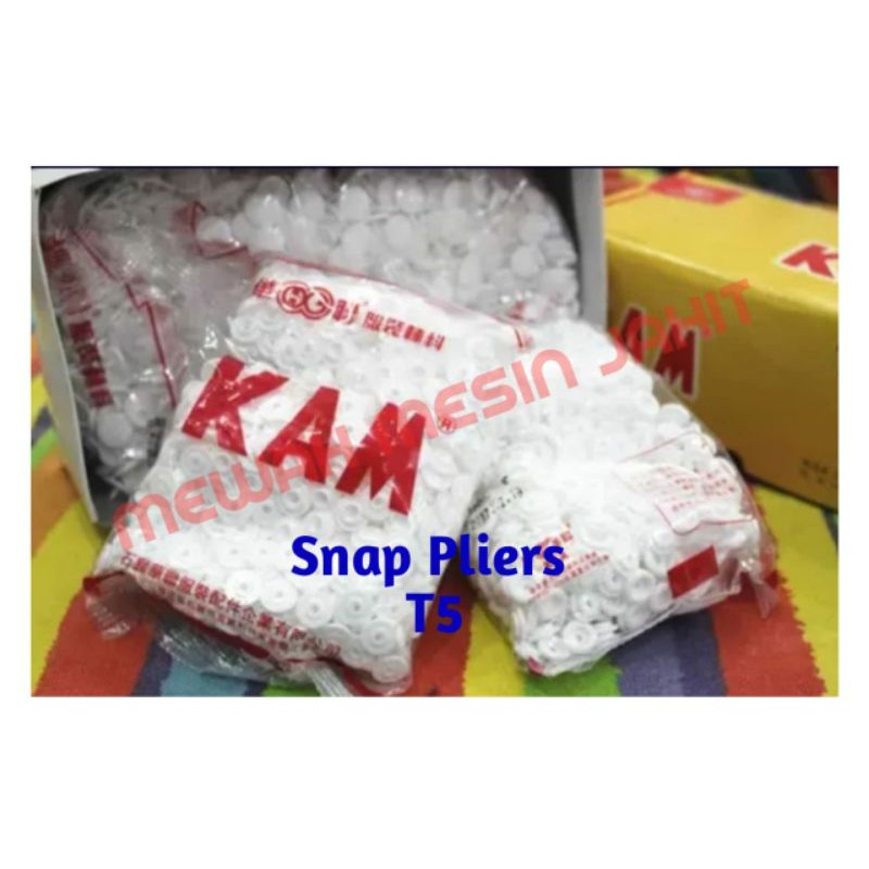 KAM Snap Pliers / Kancing Tindis T5 (12mm)