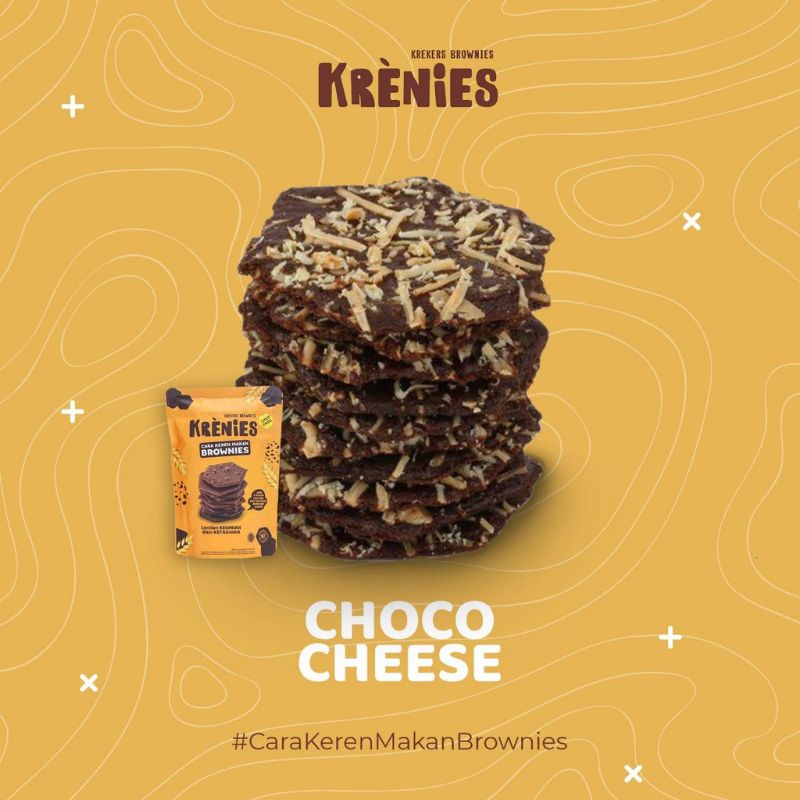 Camilan Kriuk Kekinian Choco Brownies Krispi