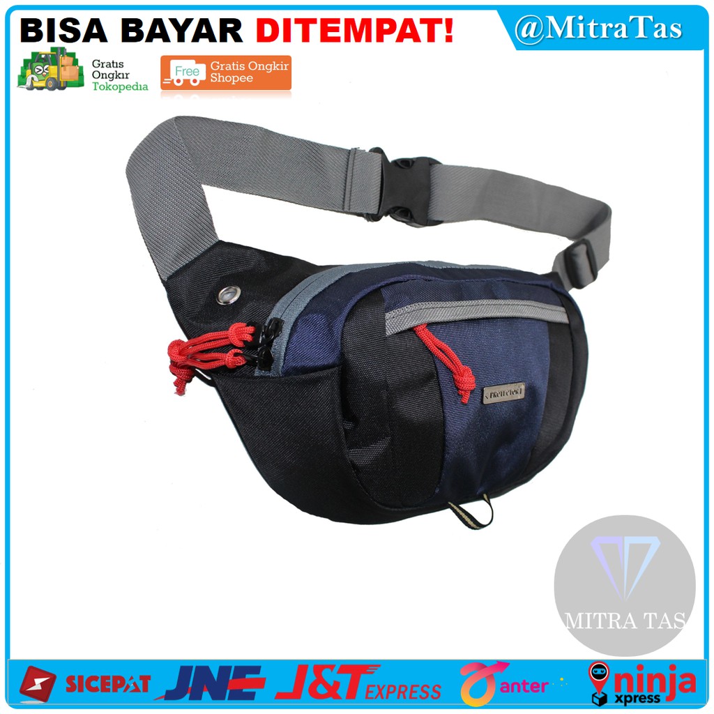 Waist Bag PROTECTOR Model Pupuh! WaistBag Keren Tas Pinggang Tas Pria Keren