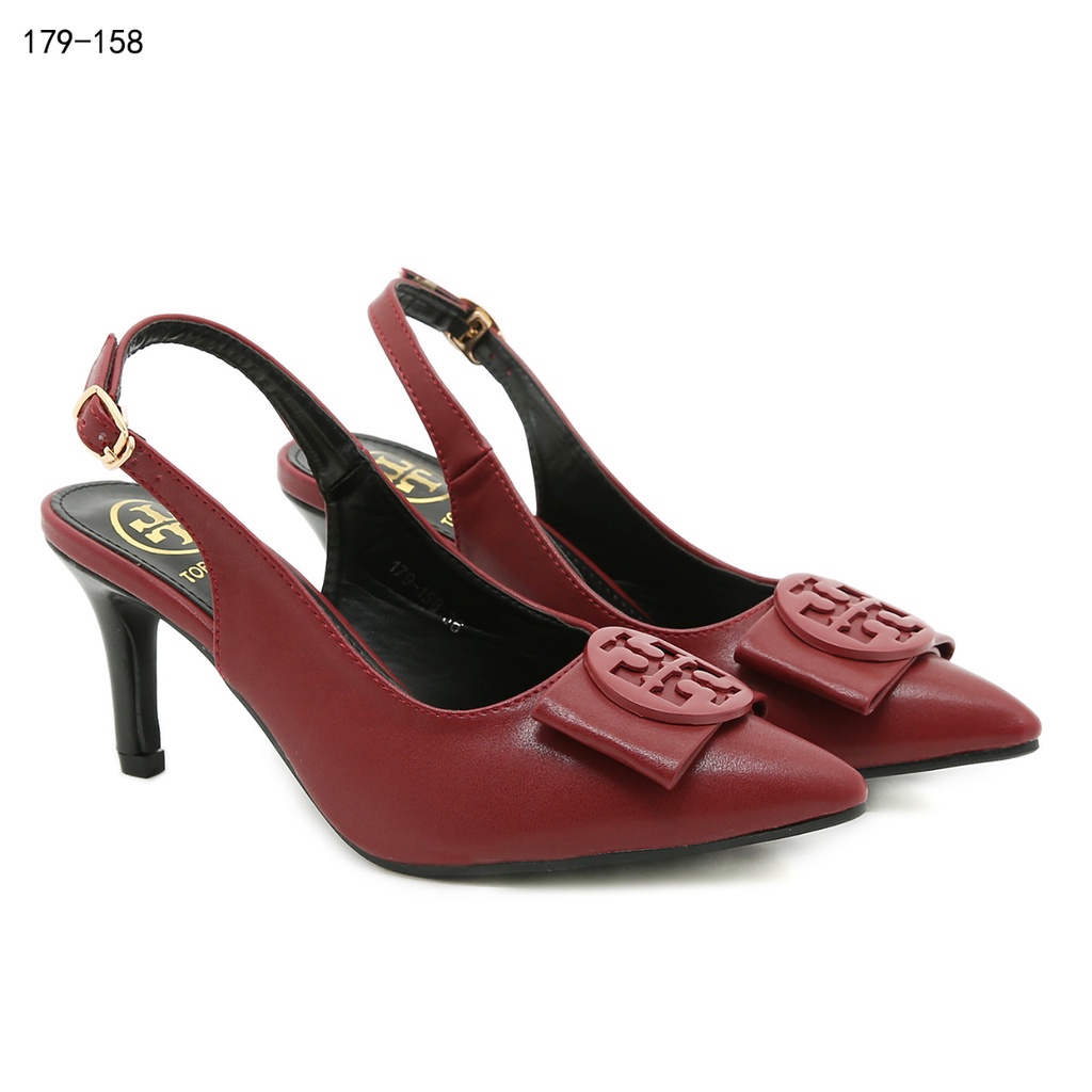 TB Leather Slingback Pumps #179-158