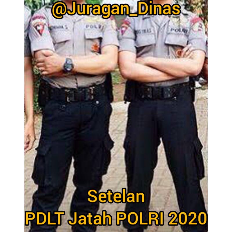 1 STEL BAJU PDL JATAH POLRI PDLT A1 SERAGAM DALMAS BRIMOB SABHARA BAHAN RIPSTOK