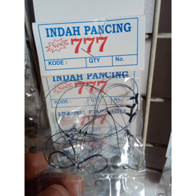 Rakitan kail jadi untuk ikan bawal+neklin