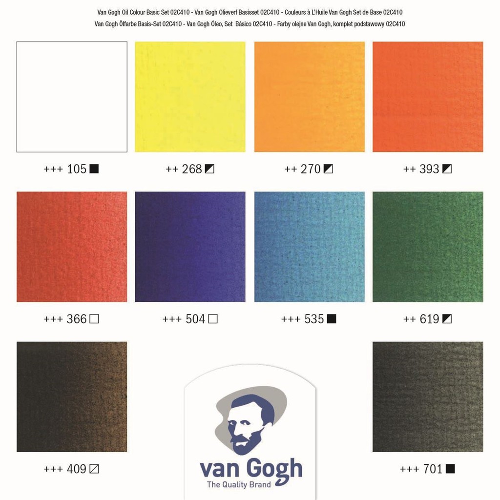 Van Gogh Oil Colour Set of 20ml Tube