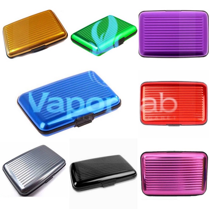 

ORGANIZER-DOCUMENT- DOMPET TEMPAT KARTU ALUMINIUM ALUMINUM CARD HOLDER CARD CASE ORGANIZER - GREEN