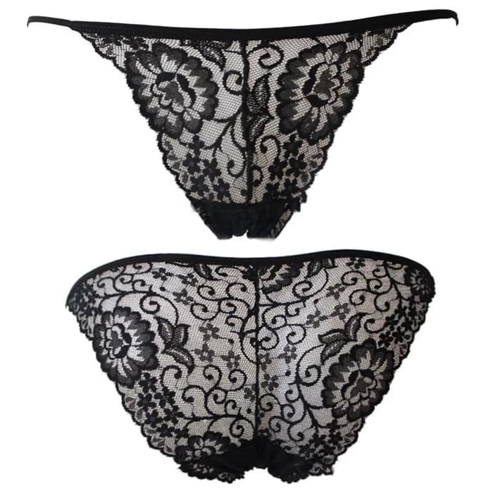 CELANA DALAM G STRING WANITA GSTRING SEXY RENDA TRANSPARAN Berkualitas
