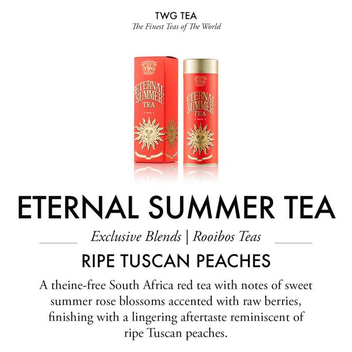 

[[BISA COD]] TWG Tea ǀ Eternal Summer Tea, Haute Couture Tea Tin, 120g OBRAL Kode 486
