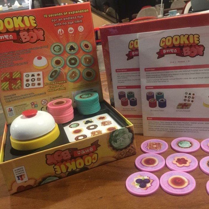 Game-Board- Cookie Box ( Original ) Board Game -Board-Game.