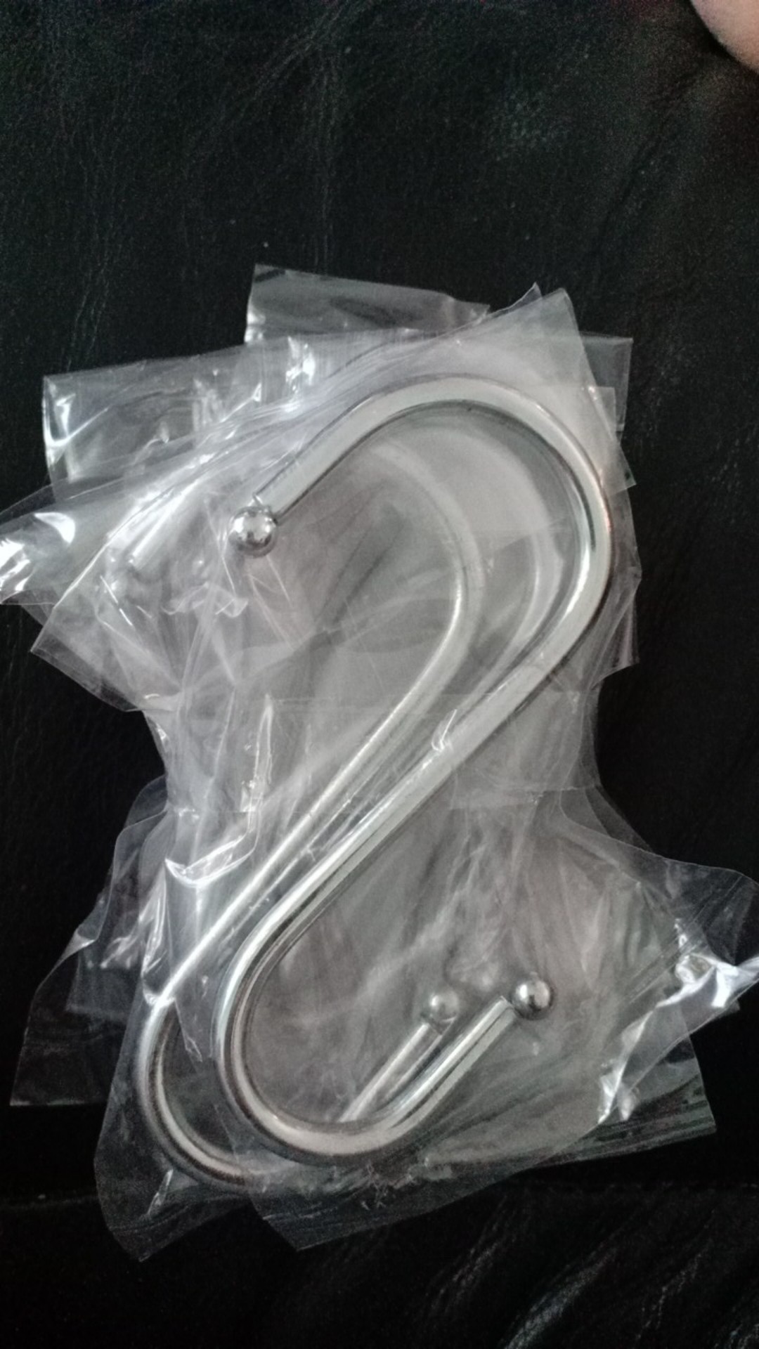 Gantungan S Hook Crhoom Stainless Letter Tebalcp