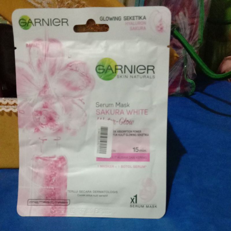 garnier serum mask