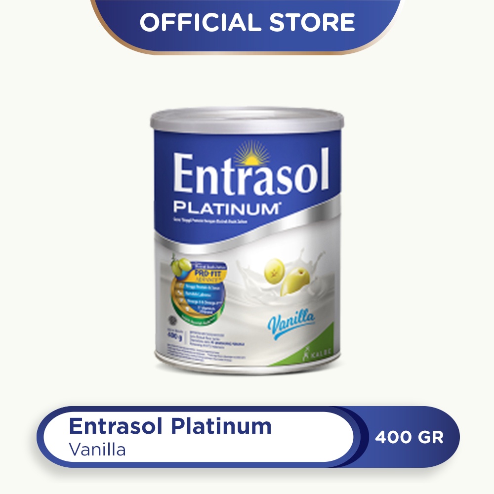 ENTRASOL PLATINUM VANILLA 400 G