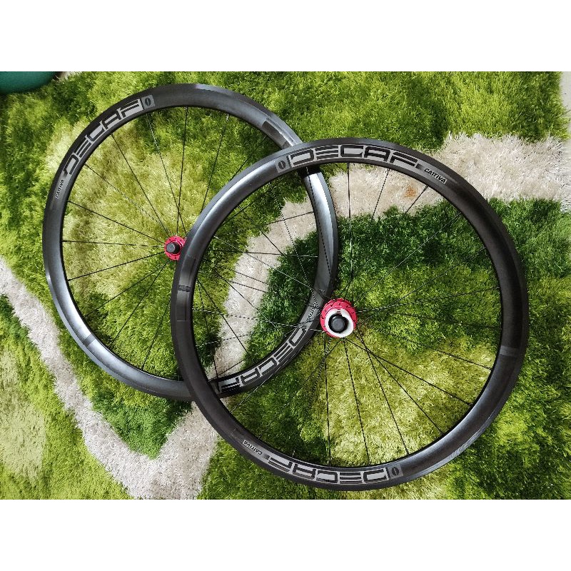 WHEELSET DECAF 700C RIMBRAKE Ubrake 4CM RB BALAP