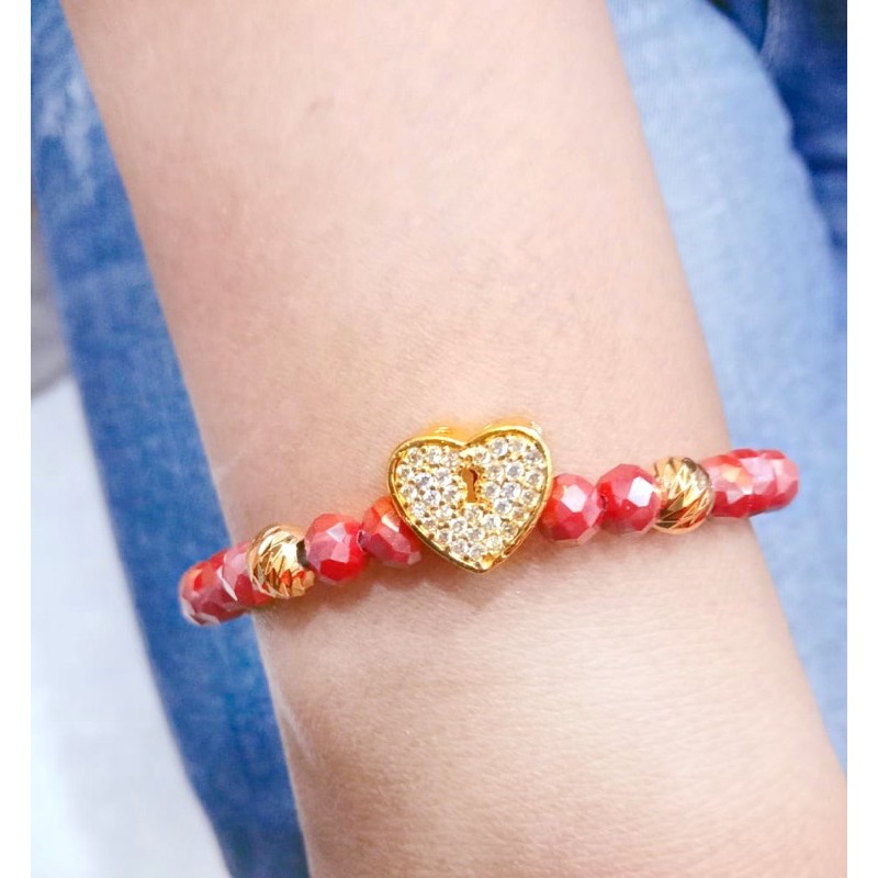 gelang kristal //gelang wanita //perhiasan wanita //gelang kristal //gelang tangan //gelang