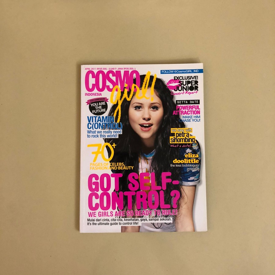 Majalah Cosmo Girl Indonesia - April 2011