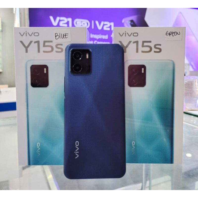 Vivo Y15s 3Gb/32Gb ~ 3Gb/64Gb Garansi Resmi 1 Tahun