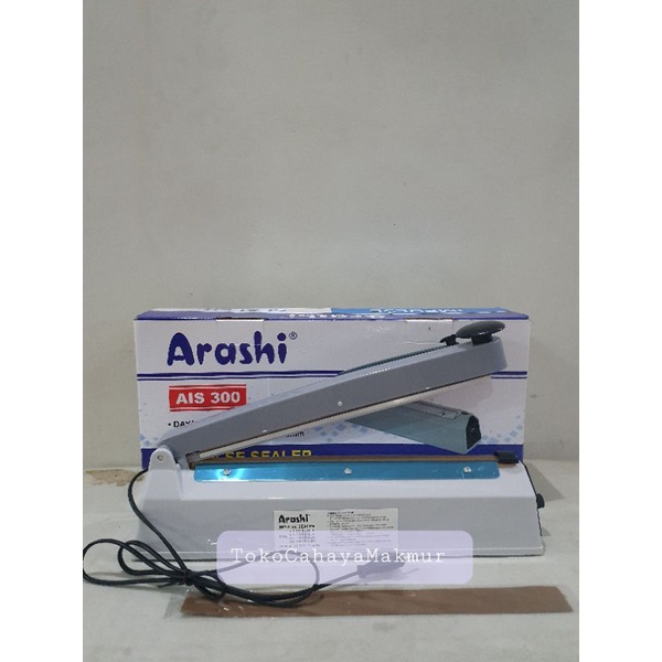 Impulse Sealer 30cm AIS 300 Arashi / Alat Press Plastik / Mesin Penjepit Plastik